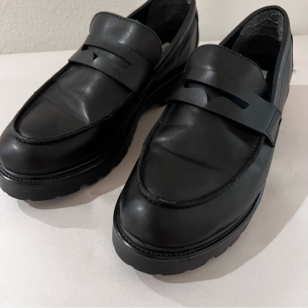 Steve Madden Black Loafers Size 10 - Picture 3 of 12